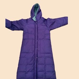 Centigrade Down & feathers coat in great condition Deep Purple color Size M